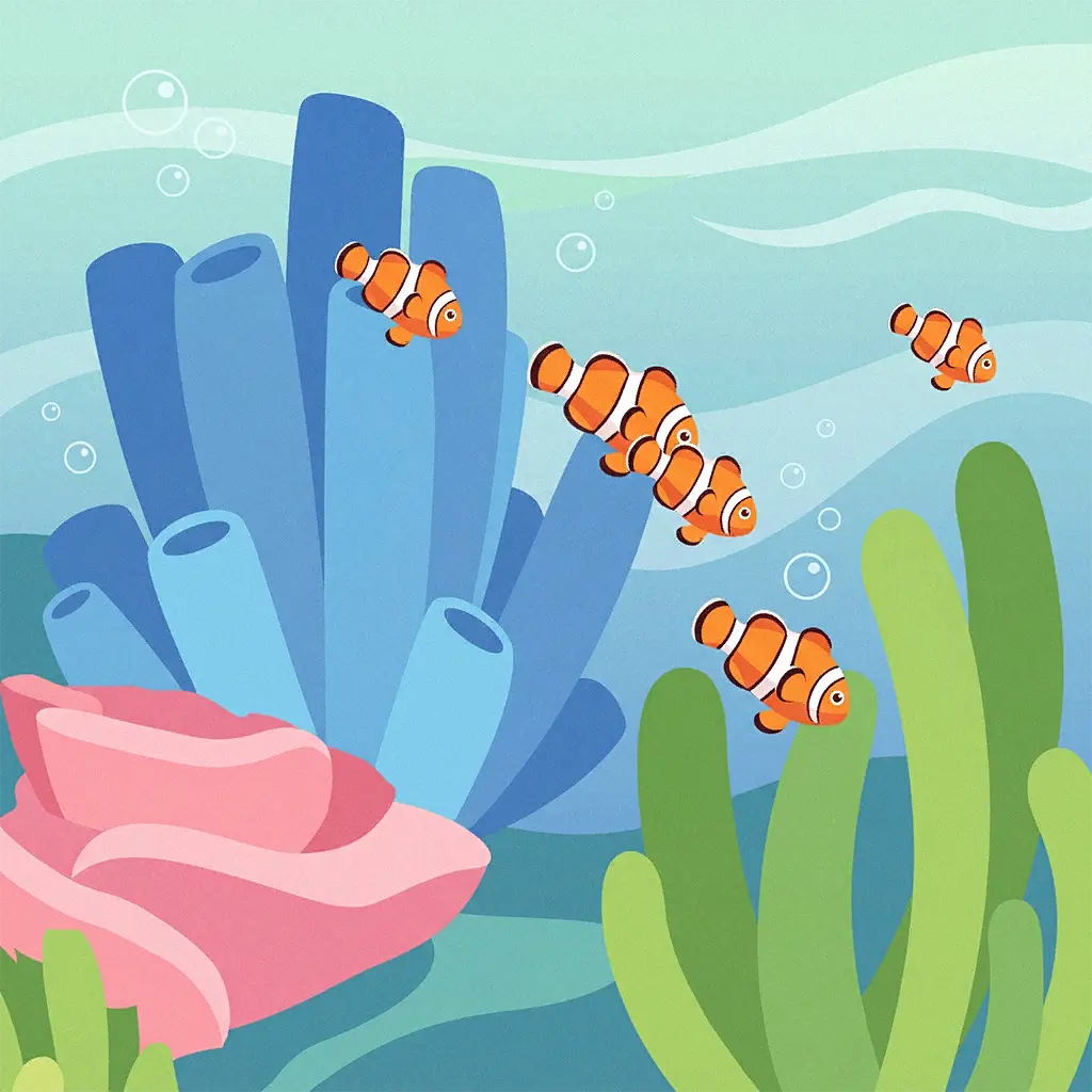 Swimming Clownfish Puzzle