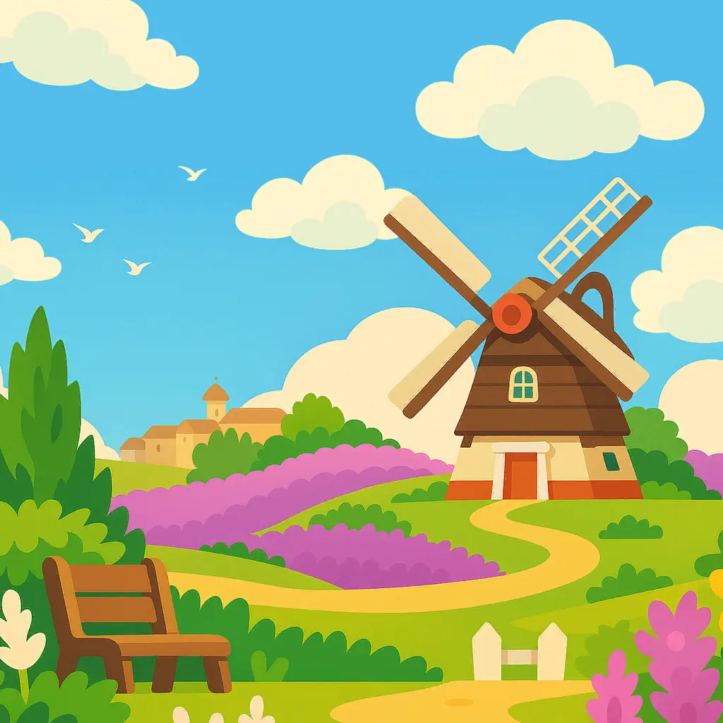 Puzzle (Windmill Flower Field)