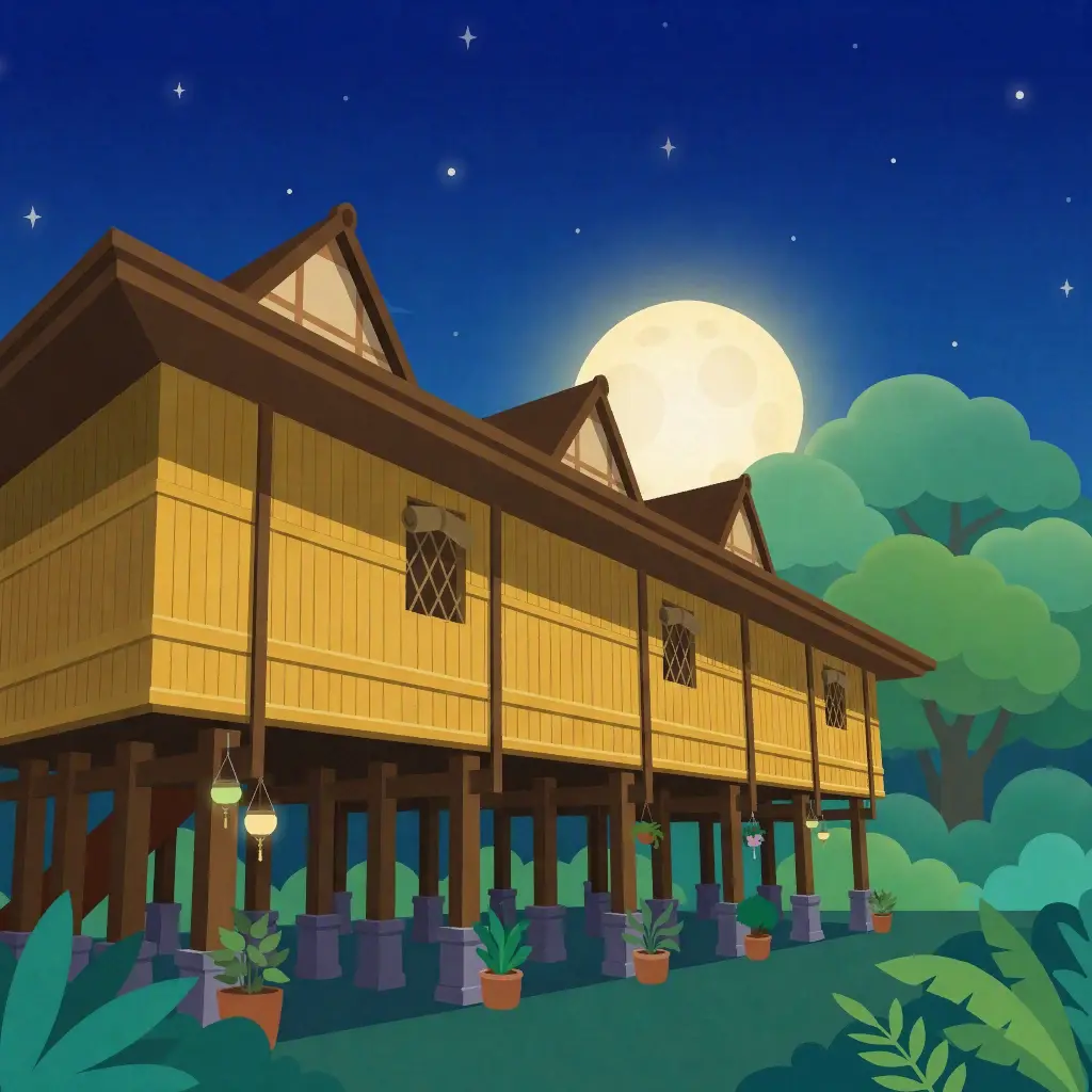 Dai Bamboo House Puzzle