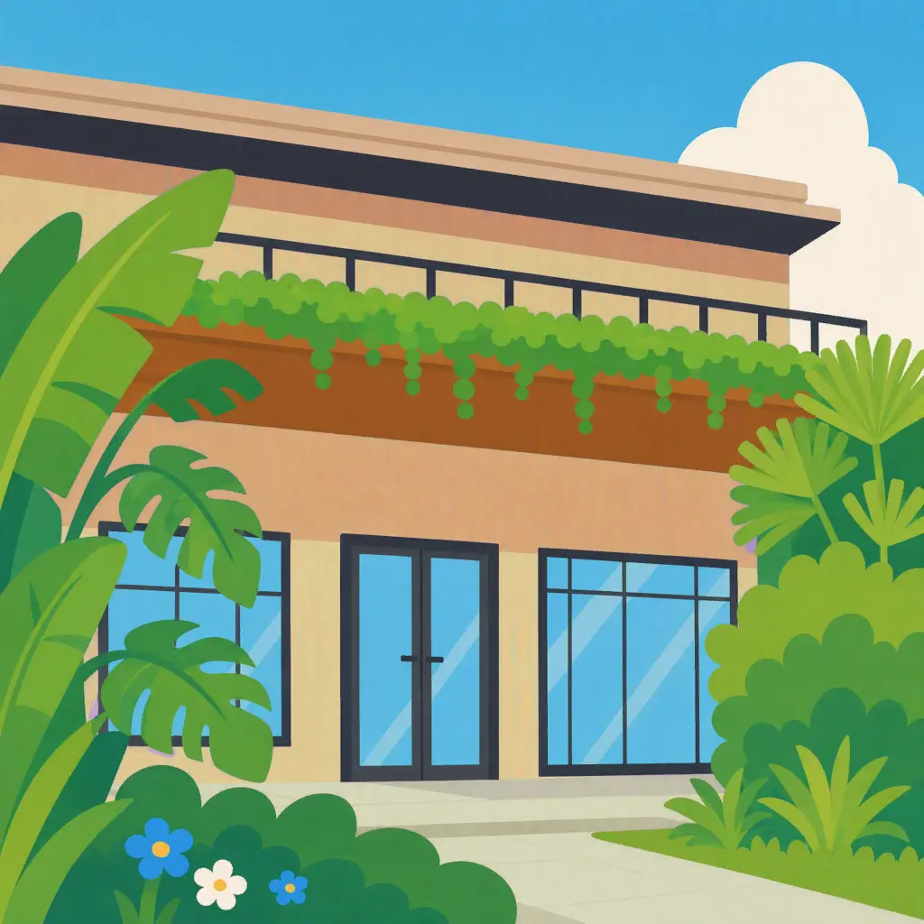 Greenery Courtyard Puzzle