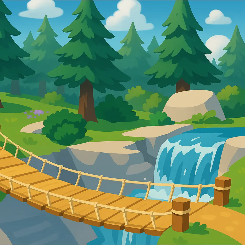 Puzzle (Forest Suspension Bridge)