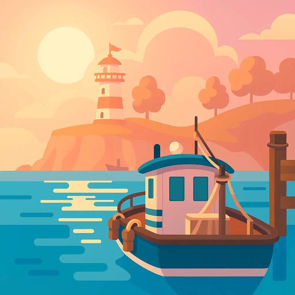 Puzzle (Leisurely Fishing Boat)