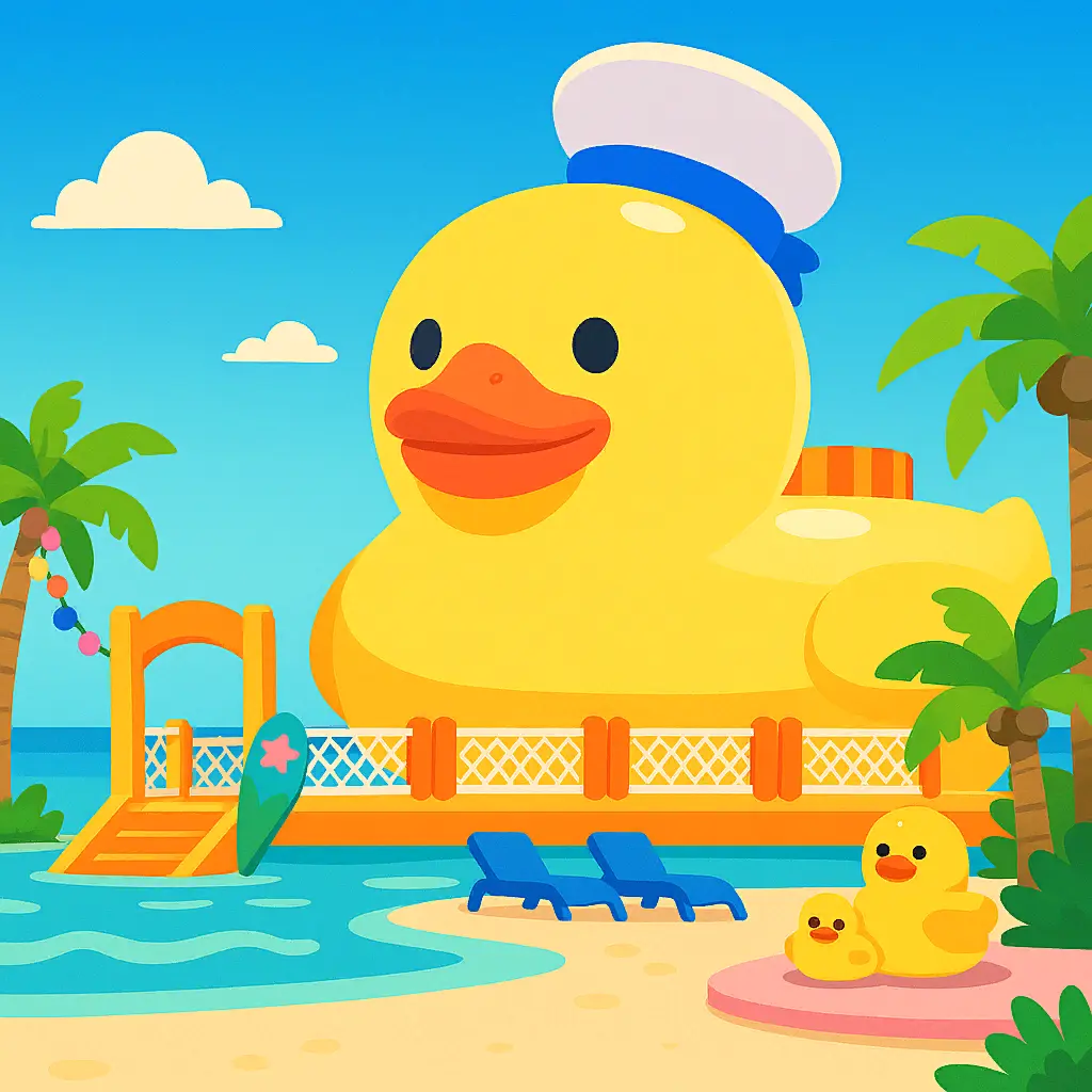 Puzzle (Yellow Duck Jump Puzzle)