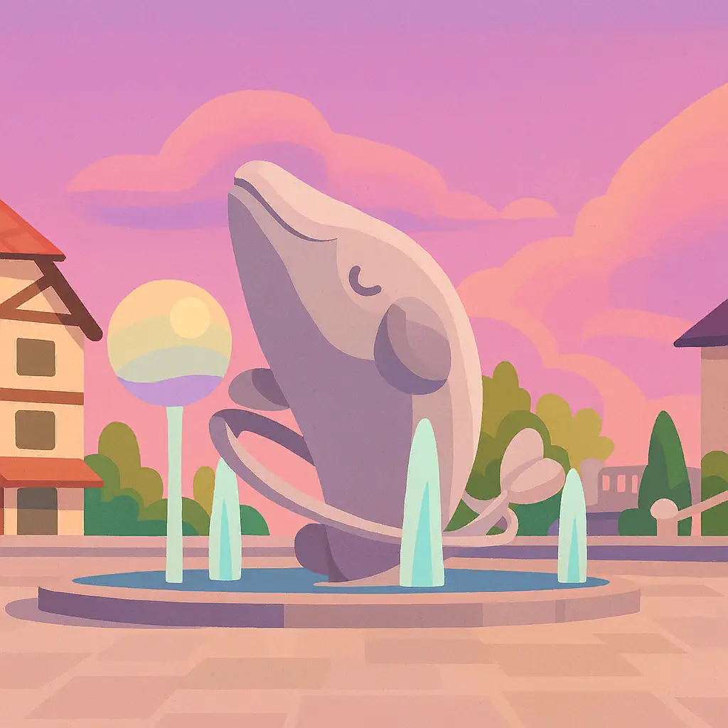Puzzle (Whale Fountain)