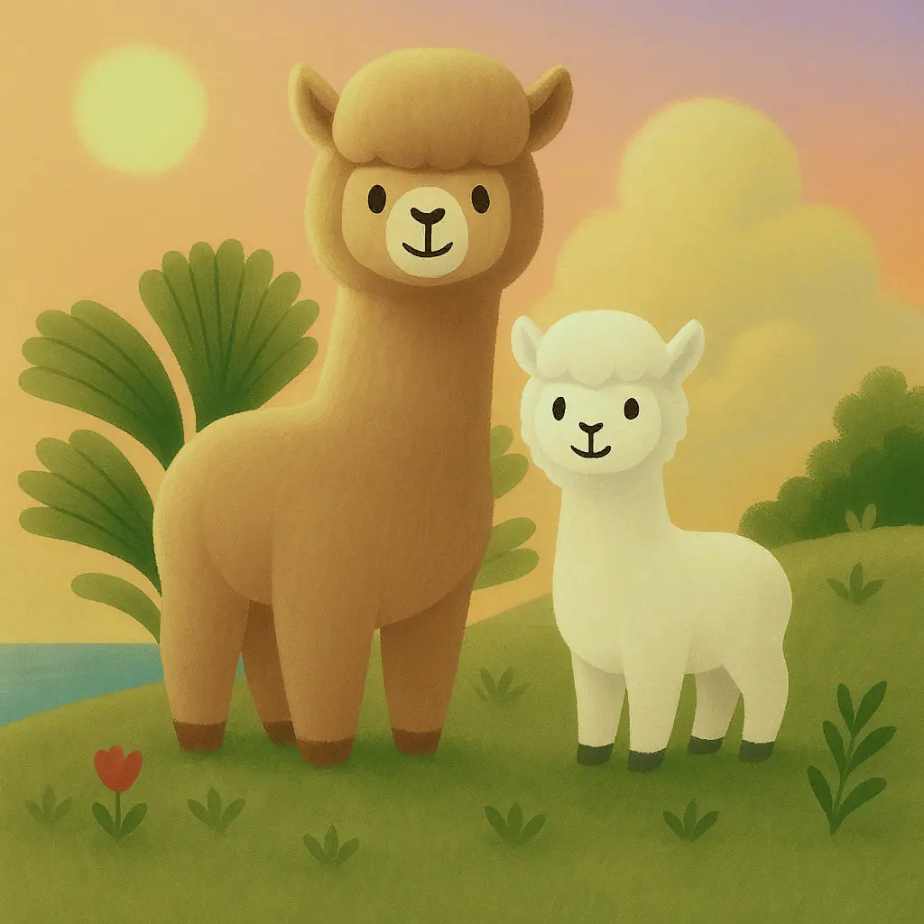 Puzzle (Adult & Young Alpaca)