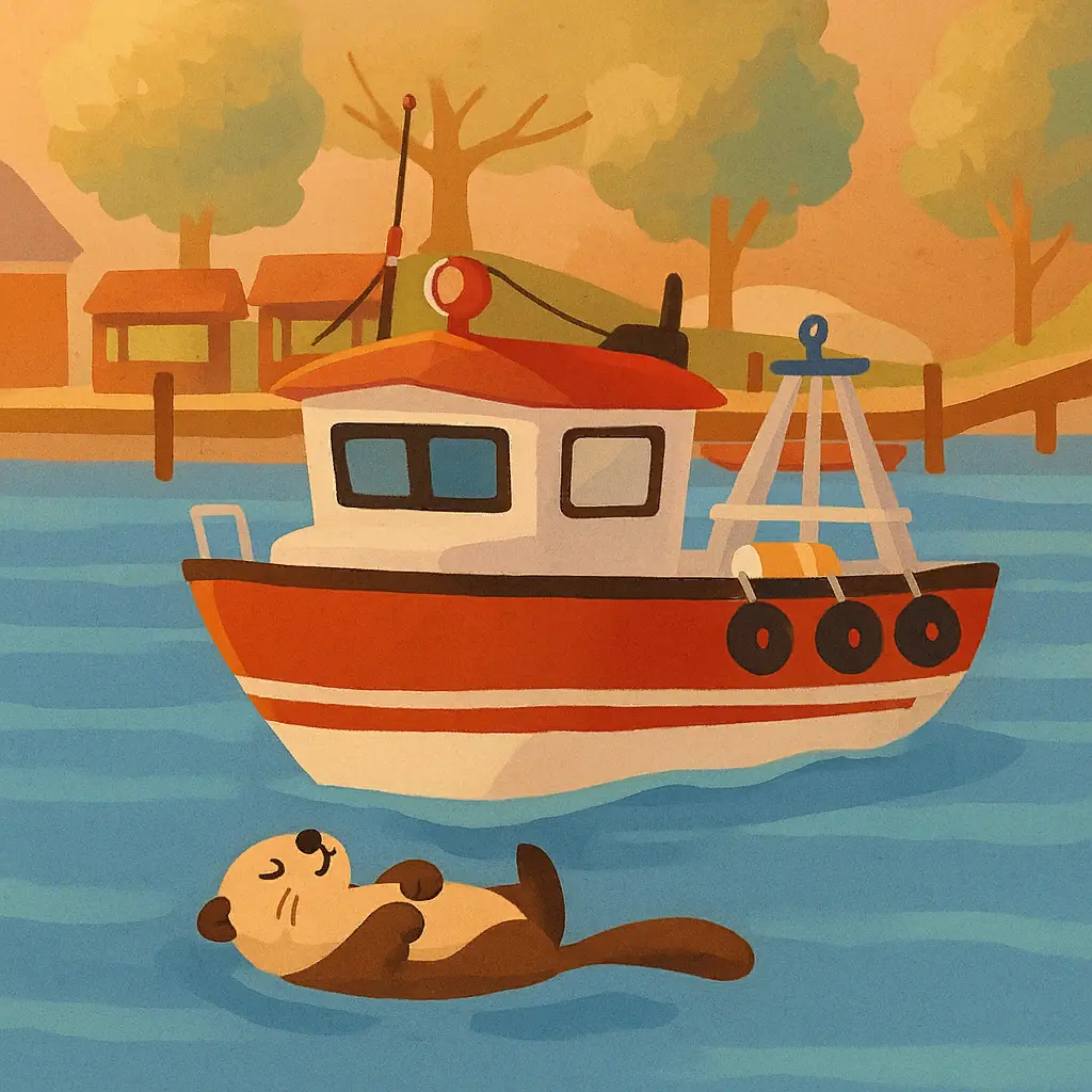 Puzzle (Backstroking Sea Otter)