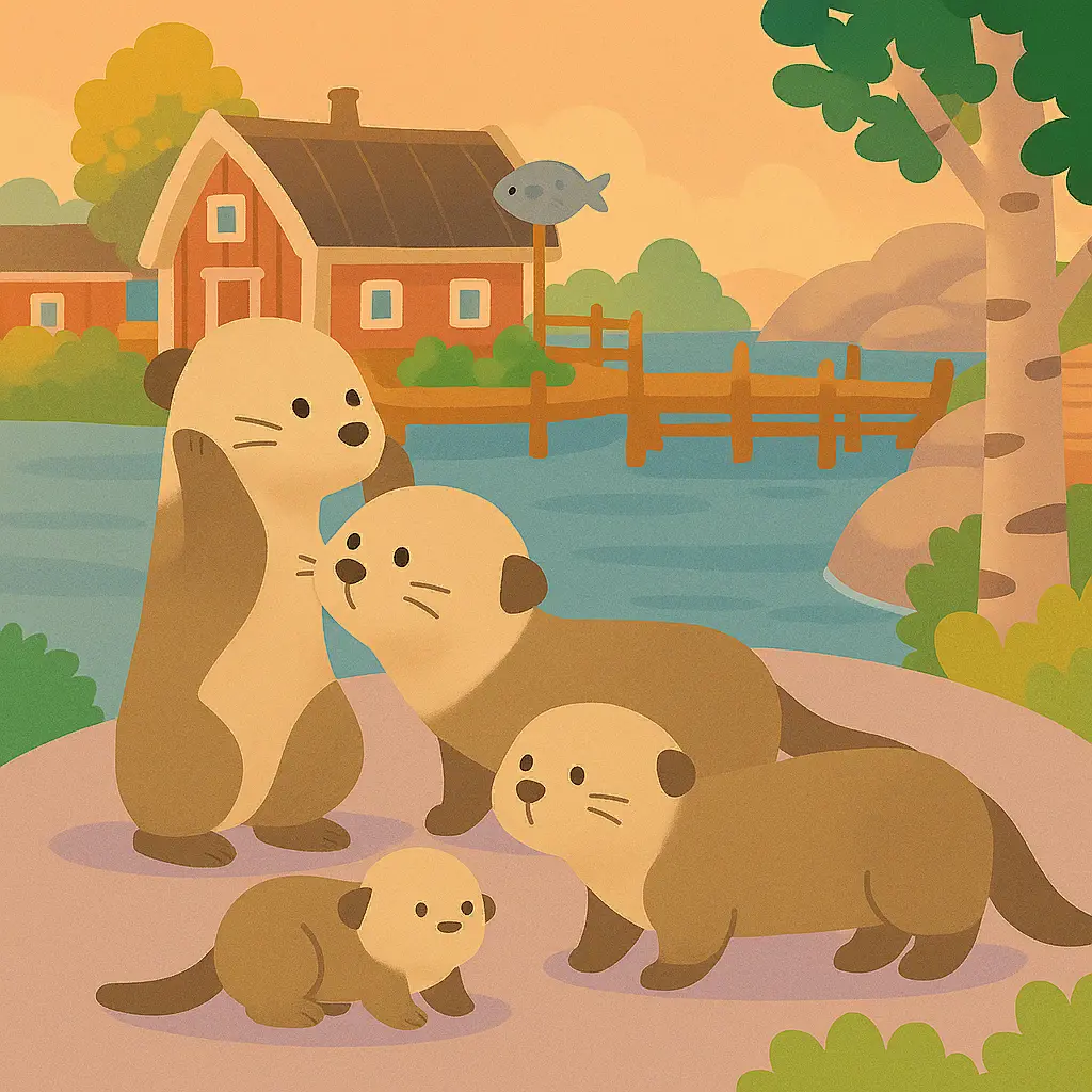 Puzzle (Sea Otter Family)