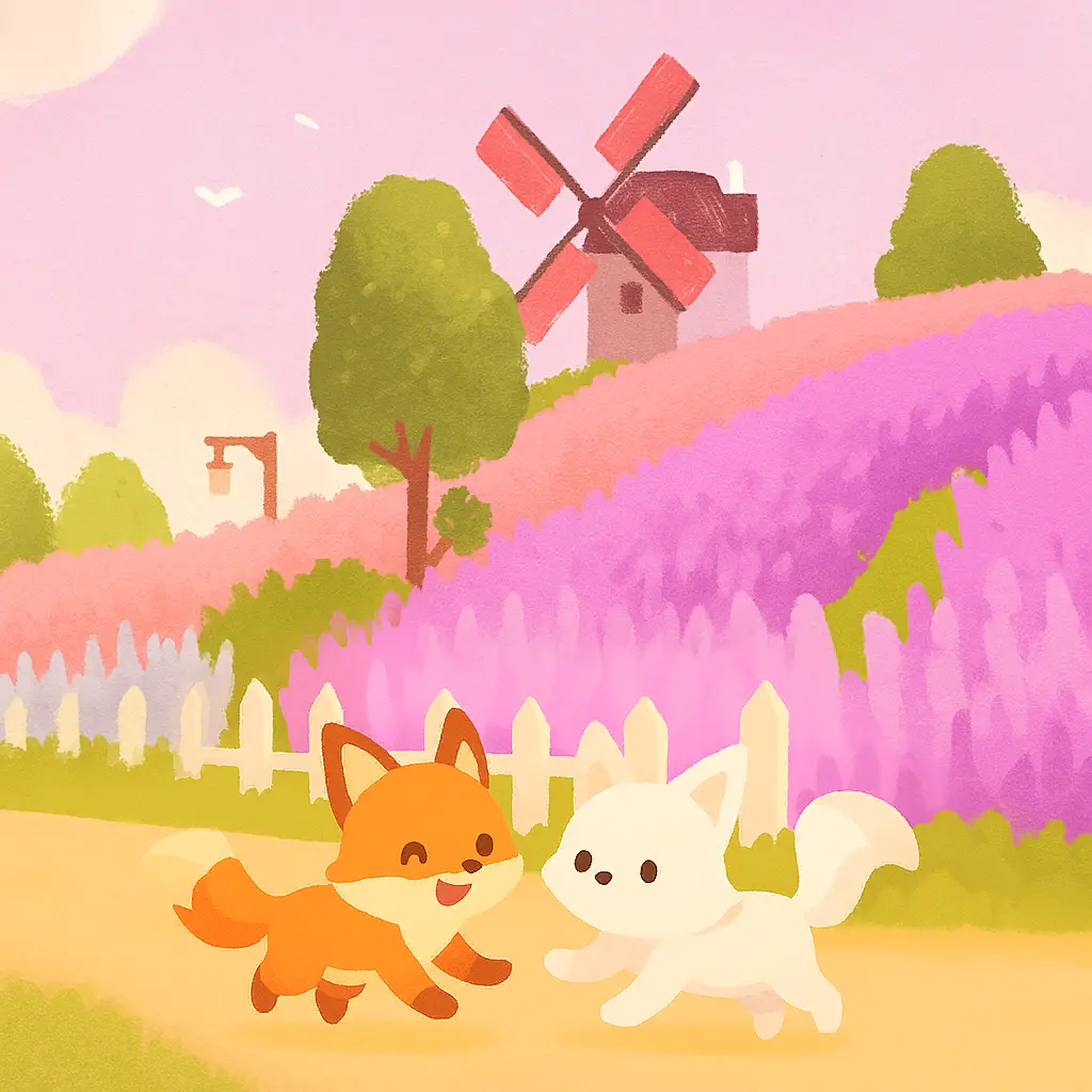 Puzzle (Foxes of Flower Field)