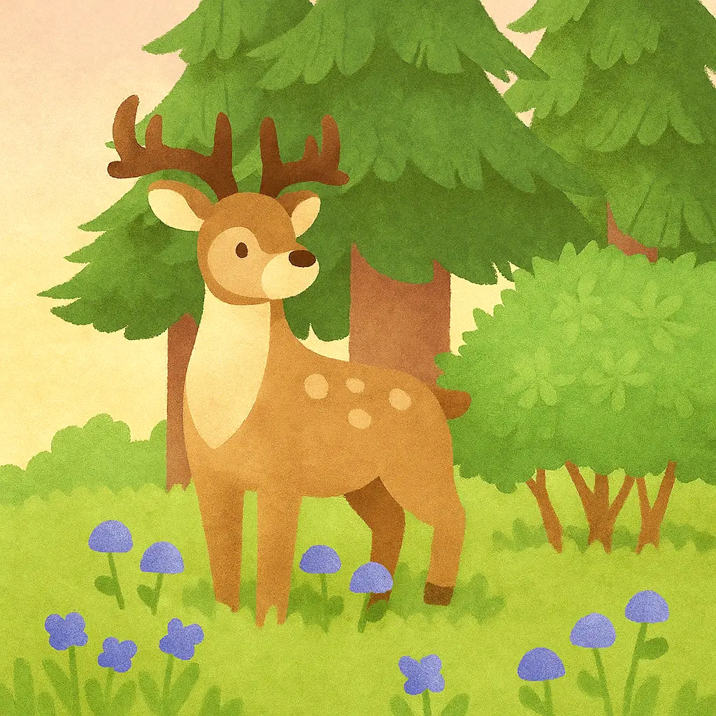 Puzzle (Deer in the Deep Woods)