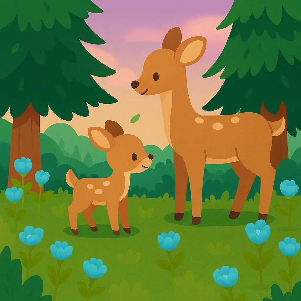 Puzzle (Adult & Young Deer)