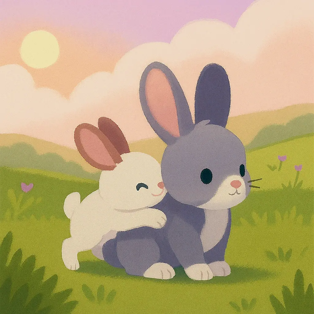 Puzzle (Adult & Young Bunny)
