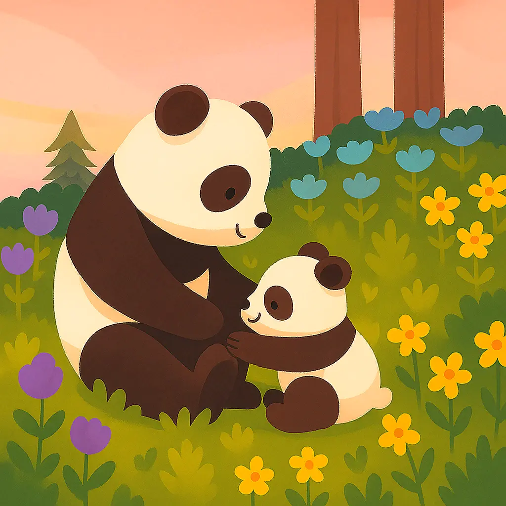 Puzzle (Adult & Young Panda)