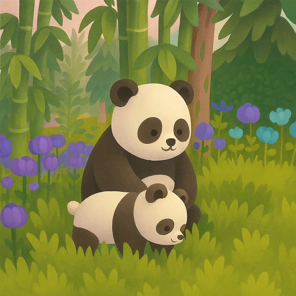 Puzzle (Pandas & Bamboo)