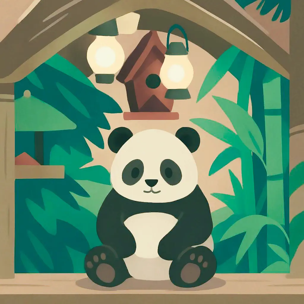 Puzzle (Solitary Panda)