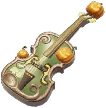 Grimkin Pumpkin Violin