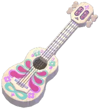 Grimkin Floral Skeleton Bass