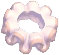 Cream Ruff Collar