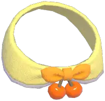 Cream Cherry Collar