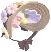Bellflower Straw Hat