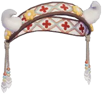 Floral Horn Headband