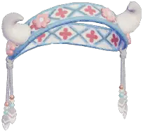 Floral Horn Headband