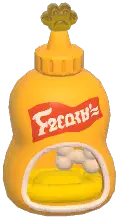 Mustard Bottle Pet Bed