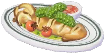 Grilled Squid w/ Fruit Jam