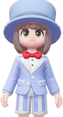 Strawberry Suit (Blue) set