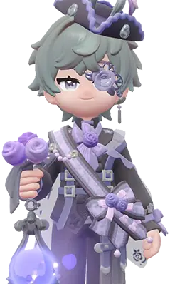 Purple Rosa Time (Grace) set