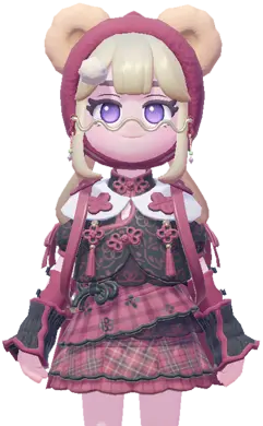 Snowfall Bamboo (Red Carefree) set