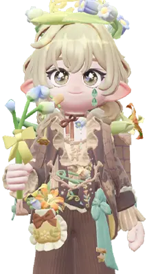 Mirror & Kaleidoscope (Brown Brushleaf) set