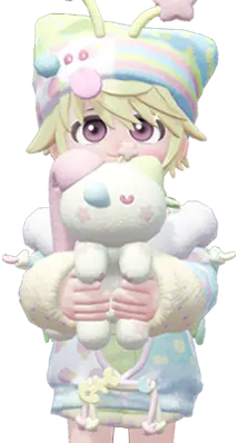 Pajama Jam (Blue Mop Puppy) set