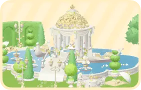 White Rosa Time (Yard) set