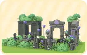 Purple Manor set
