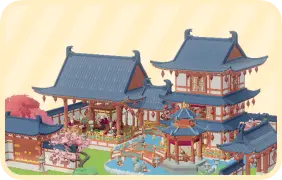 Huayun Mansion (Plum Garden) Grace Courtyard set