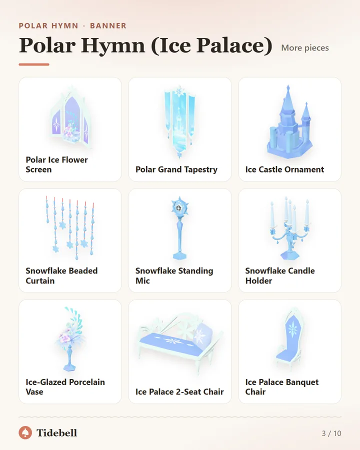 Polar Hymn (Ice Palace), More pieces