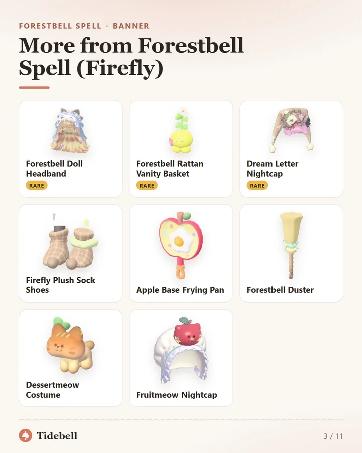 More from Forestbell Spell (Firefly)