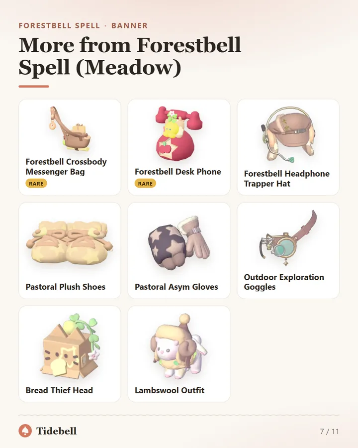 More from Forestbell Spell (Meadow)