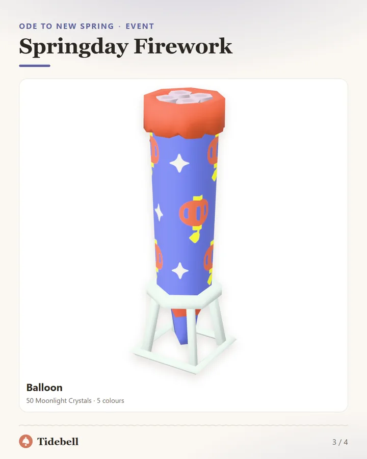 Springday Firework