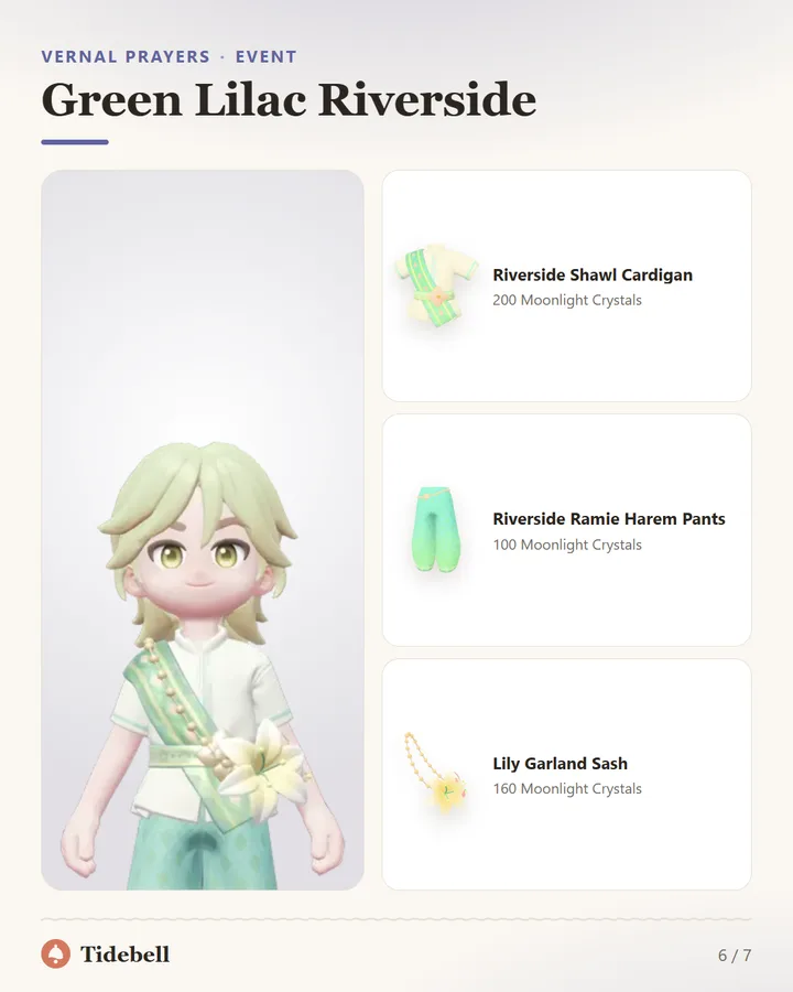 Green Lilac Riverside