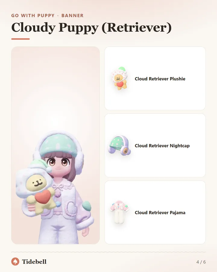 Cloudy Puppy (Retriever)