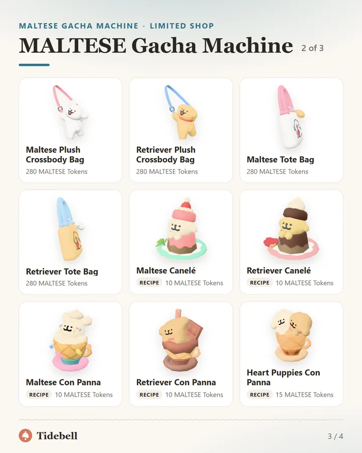MALTESE Gacha Machine, 2 of 3
