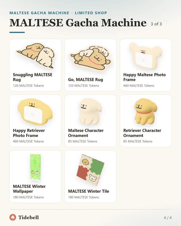 MALTESE Gacha Machine, 3 of 3