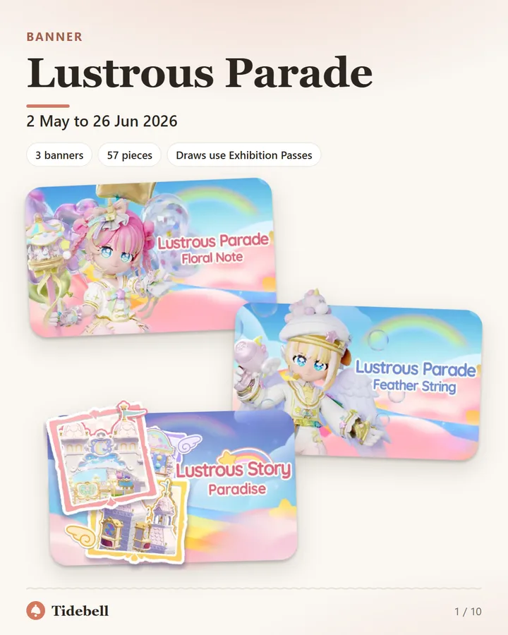 Lustrous Parade
