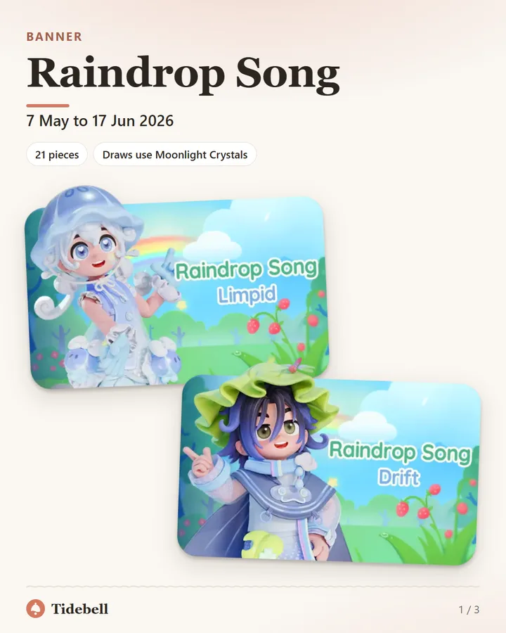 Raindrop Song