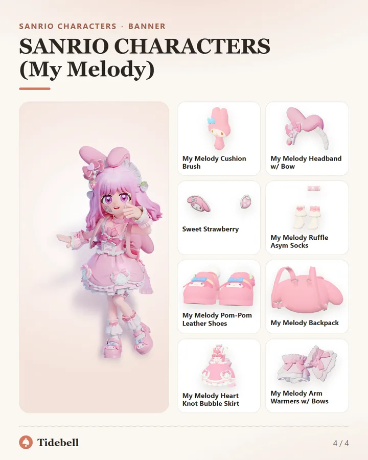 SANRIO CHARACTERS (My Melody)