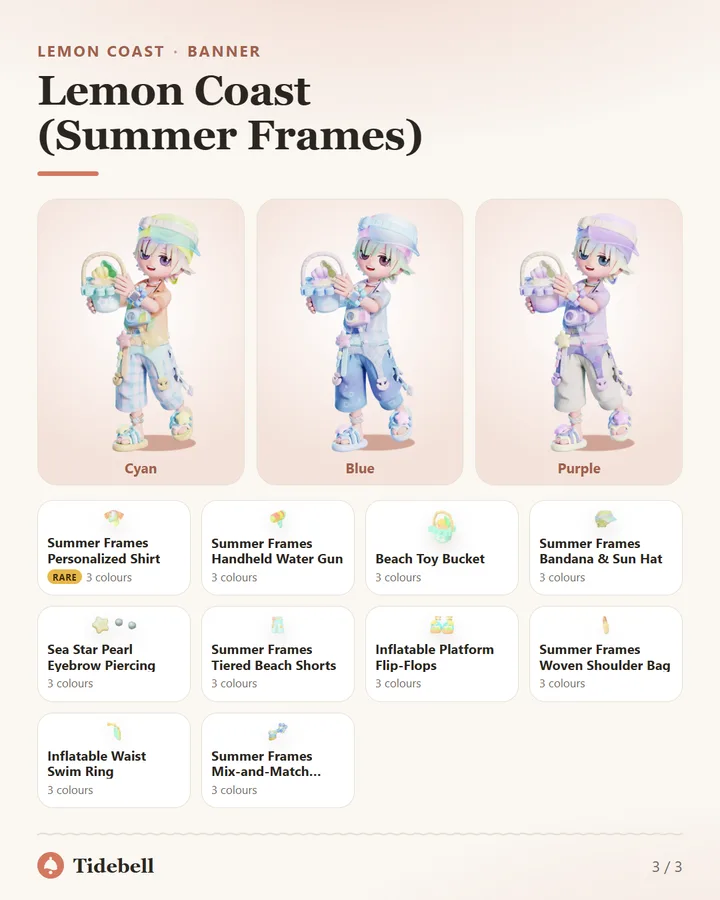 Lemon Coast (Summer Frames)