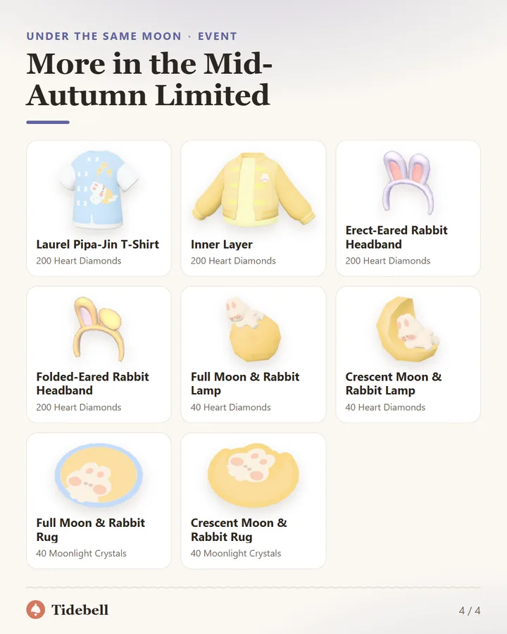 More in the Mid-Autumn Limited