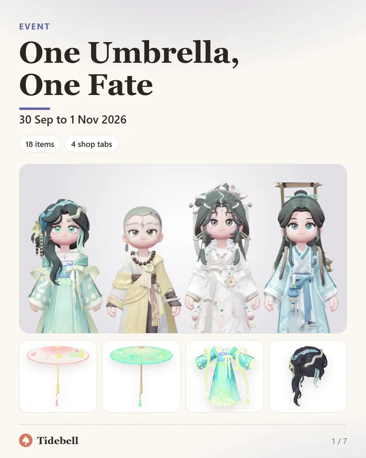 One Umbrella, One Fate