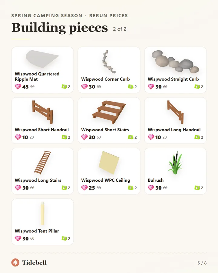 Building pieces, 2 of 2
